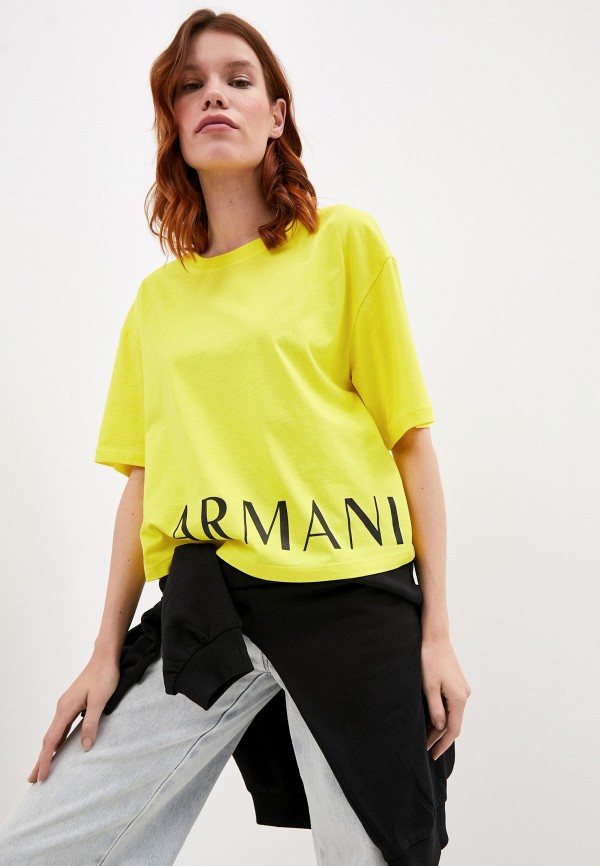 

Футболка Armani Exchange, Желтый, Armani Exchange AR037EWJUOT8