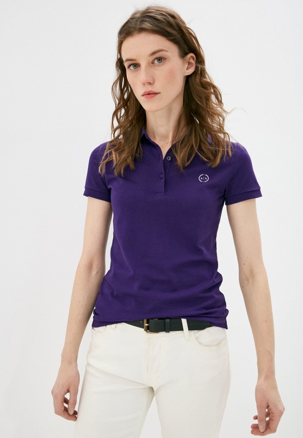 

Поло Armani Exchange, Фиолетовый