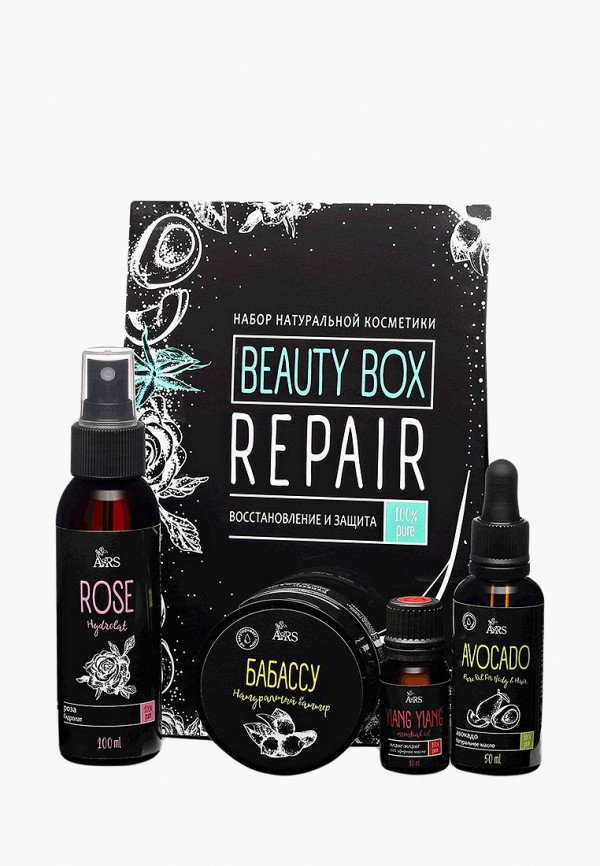 

Набор для тела и волос ARS, Прозрачный, "Beauty box. RECOVERY" (Восстановление и защита)