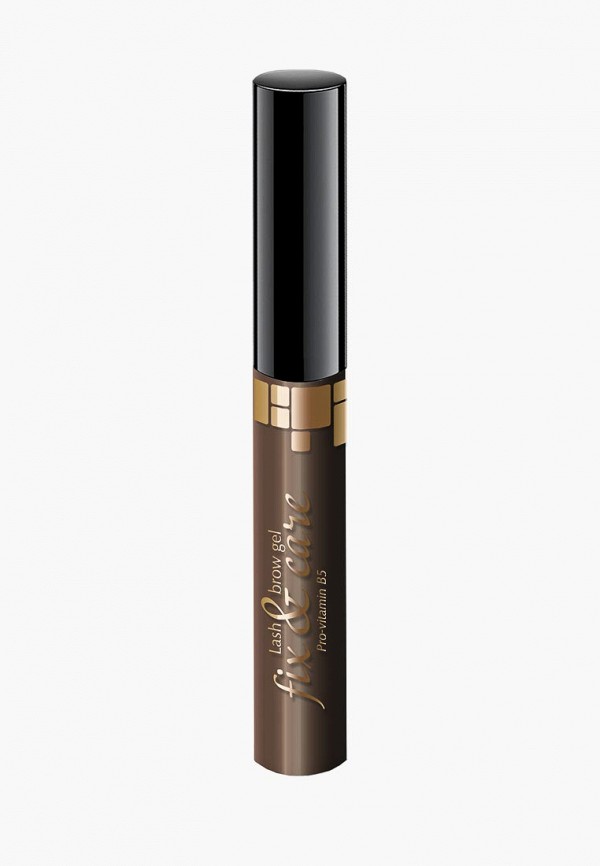 

Гель для бровей Art-Visage, Коричневый, "Fix&care" lash & brow gel, тёмно-коричневый