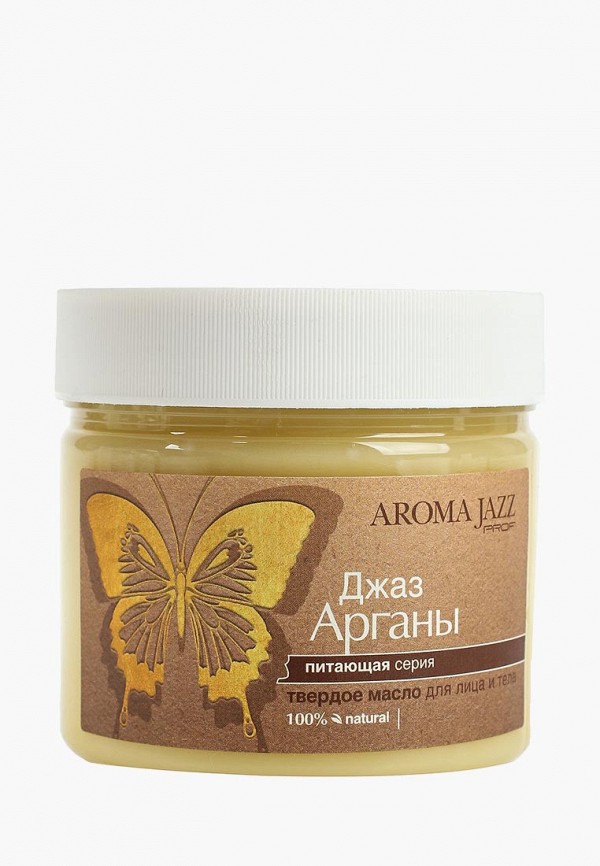 

Масло для лица Aroma Jazz, Желтый, и тела твердое питающее "Джаз арганы" 300 мл