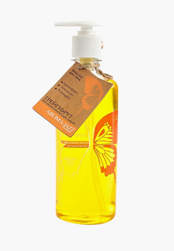 

Масло массажное Aroma Jazz, Желтый, антицеллюлитное "Грейпфрут" 350 мл.