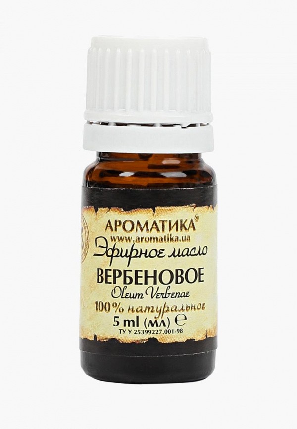 

Масло для тела Ароматика, Коричневый, эфирное вербены 5 мл