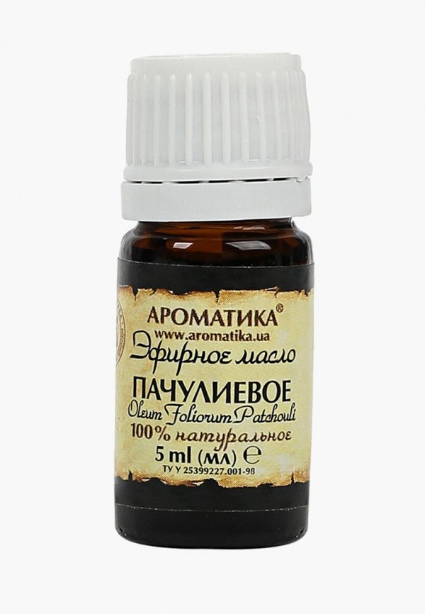 

Масло эфирное Ароматика, Прозрачный, эфирное пачулевое 5 мл