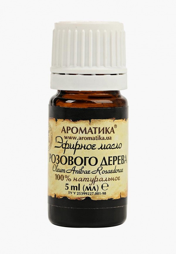 

Масло эфирное Ароматика, Прозрачный, эфирное розового дерева 5 мл