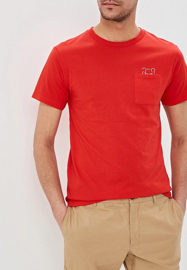 

Футболка ASICS, Красный, DT Pkt SS Tee