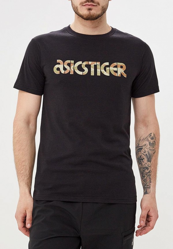 

Футболка ASICSTiger, Wave SS Tee, Черный