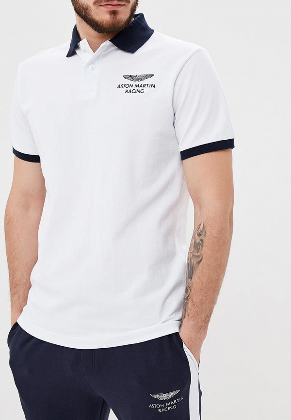 

Поло Aston Martin Racing by Hackett, Белый