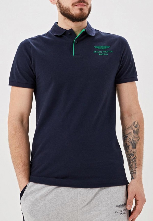 

Поло Aston Martin Racing by Hackett, Синий