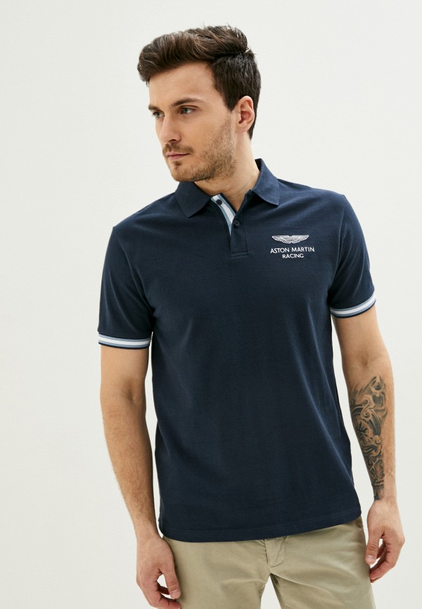 

Поло Aston Martin Racing by Hackett, Синий
