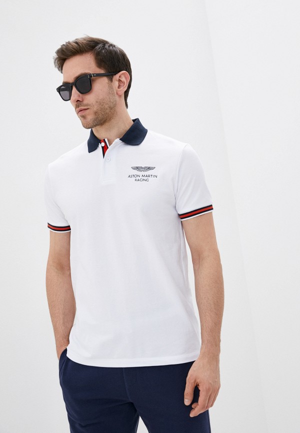 

Поло Aston Martin Racing by Hackett, Белый