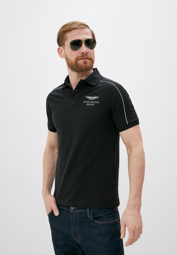 

Поло Aston Martin Racing by Hackett, Черный
