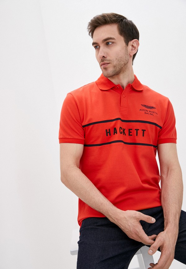 

Поло Aston Martin Racing by Hackett, Красный
