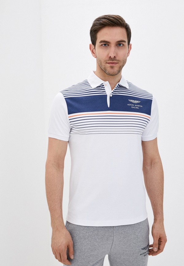 

Поло Aston Martin Racing by Hackett, Белый