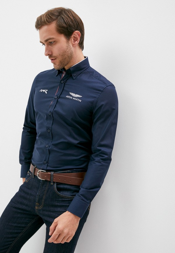

Рубашка Aston Martin Racing by Hackett, Синий