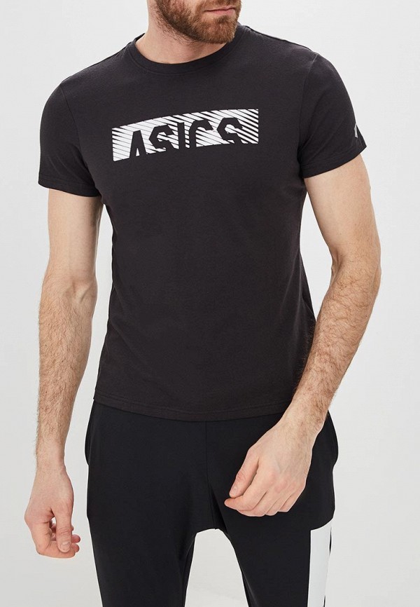 

Футболка ASICS, ESNT DIAGONAL SS TOP, Черный