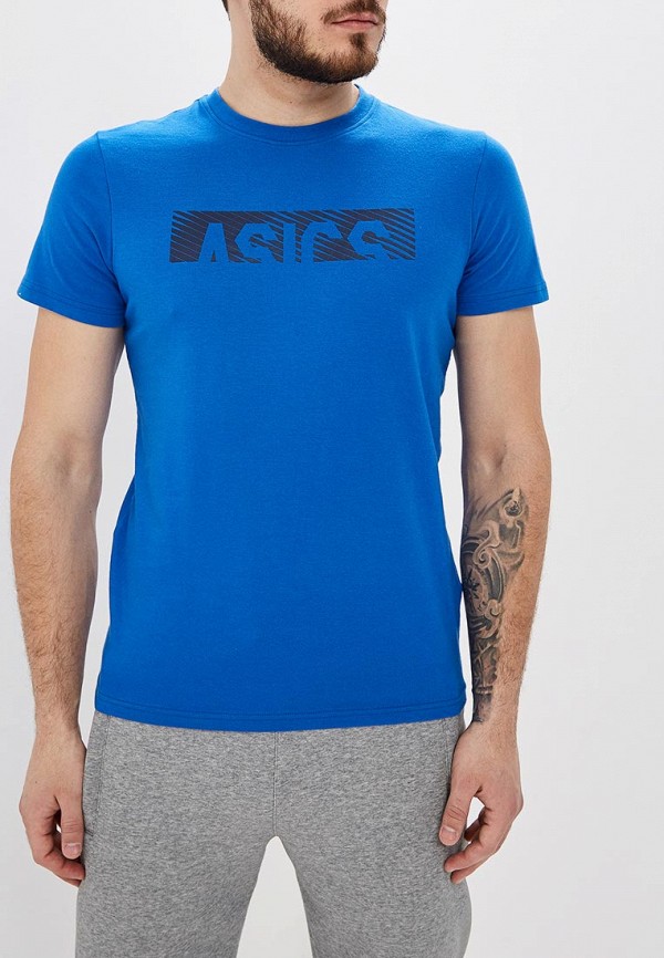 

Футболка ASICS, Синий, ESNT DIAGONAL SS TOP
