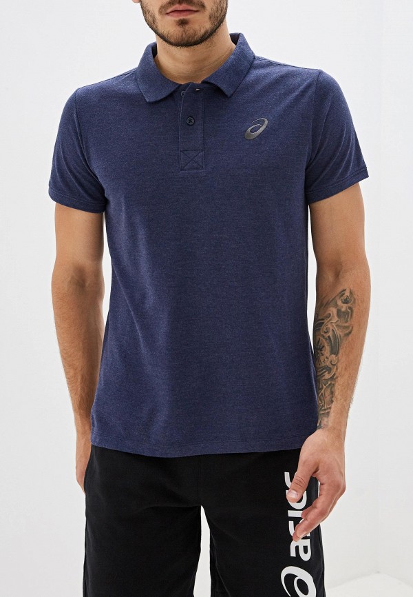 

Поло ASICS, Синий, ESNT POLO SHIRT