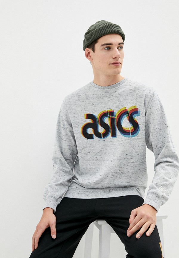 

Свитшот ASICS, Серый, FT BL GRAPHIC LS CREW