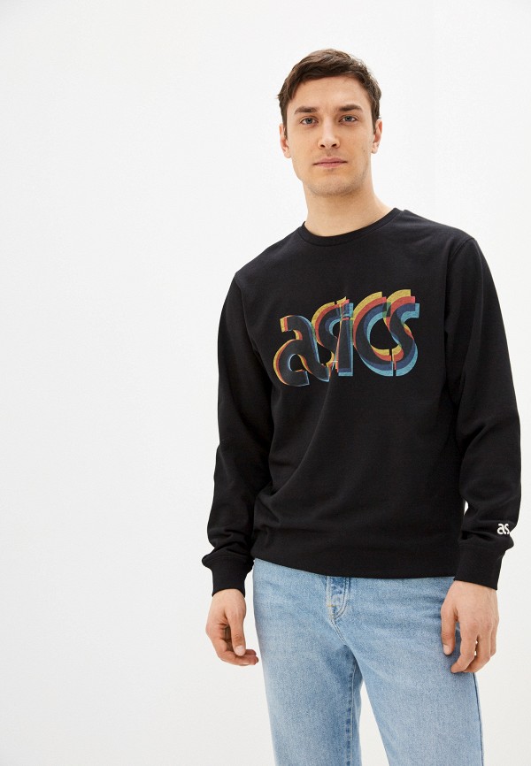 

Свитшот ASICS, Черный, FT BL GRAPHIC LS CREW