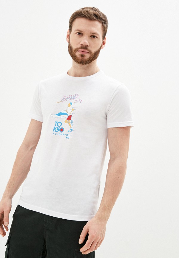 

Футболка ASICS, Белый, JSY GRAPHIC SS T 2