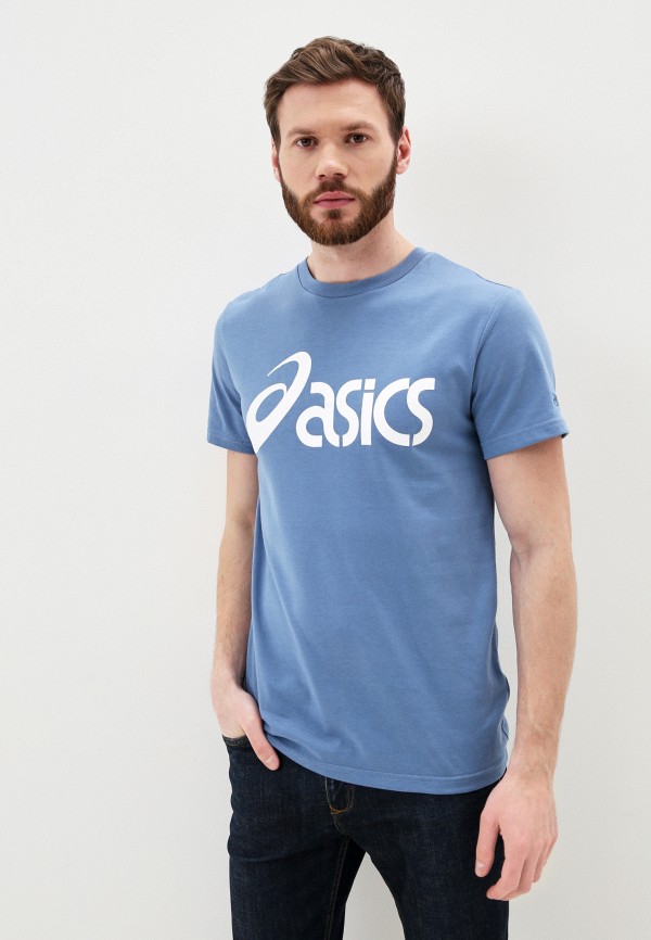 

Футболка ASICS, Голубой, JSY SPIRAL BUBBLE SS T