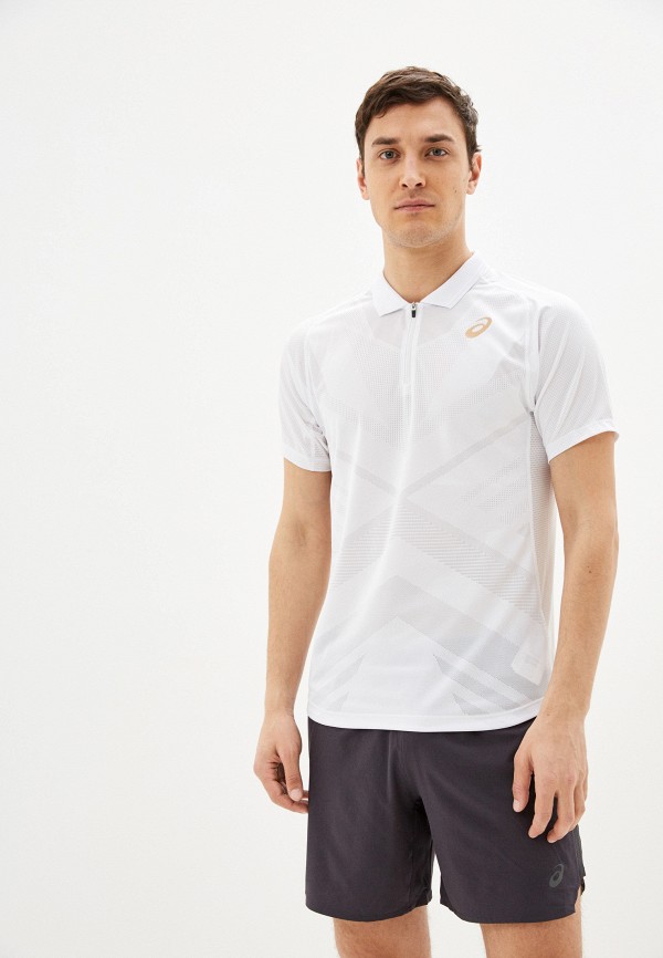 

Поло ASICS, Белый, TENNIS M POLO SHIRT