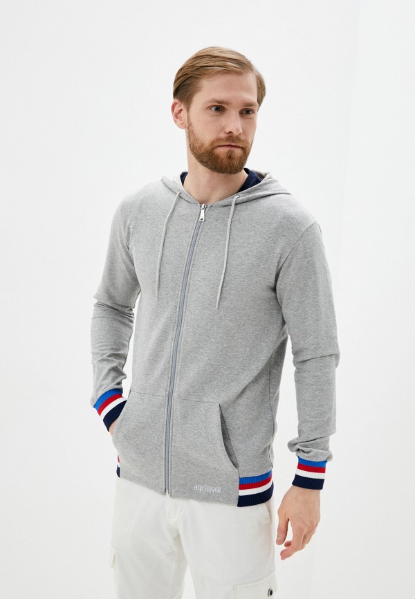 

Толстовка ASICS, Серый, Logo Sweat FZ Hoodie