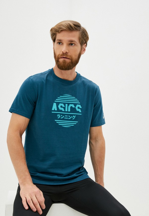

Футболка ASICS, Бирюзовый, TOKYO GRAPHIC JAPAN TEE