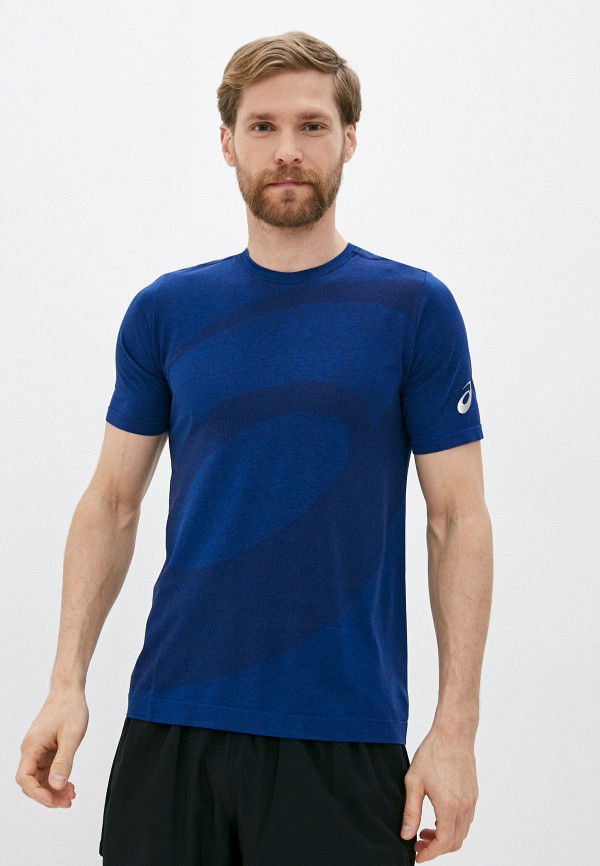 

Футболка спортивная ASICS, Синий, SEAMLESS SS TOP