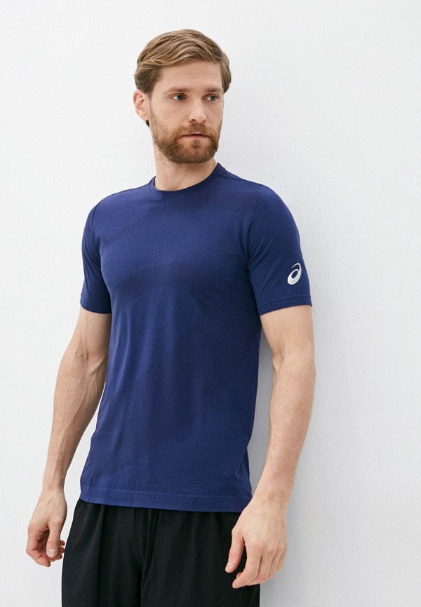 

Футболка спортивная ASICS, Синий, SEAMLESS SS TOP