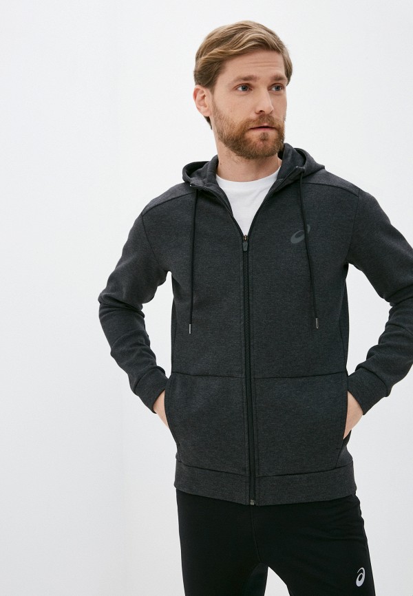 

Толстовка ASICS, Серый, TAILORED FZ HOODY