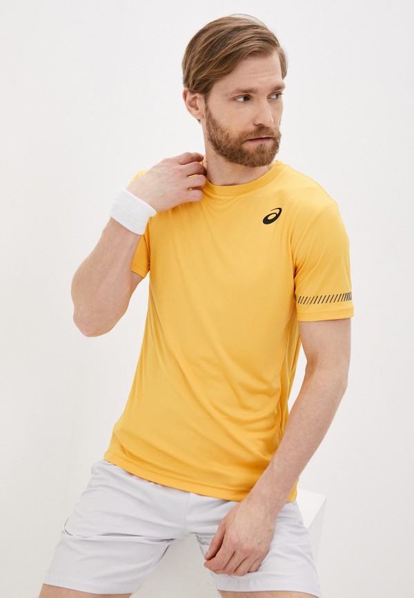 

Футболка спортивная ASICS, Желтый, COURT M SS TEE