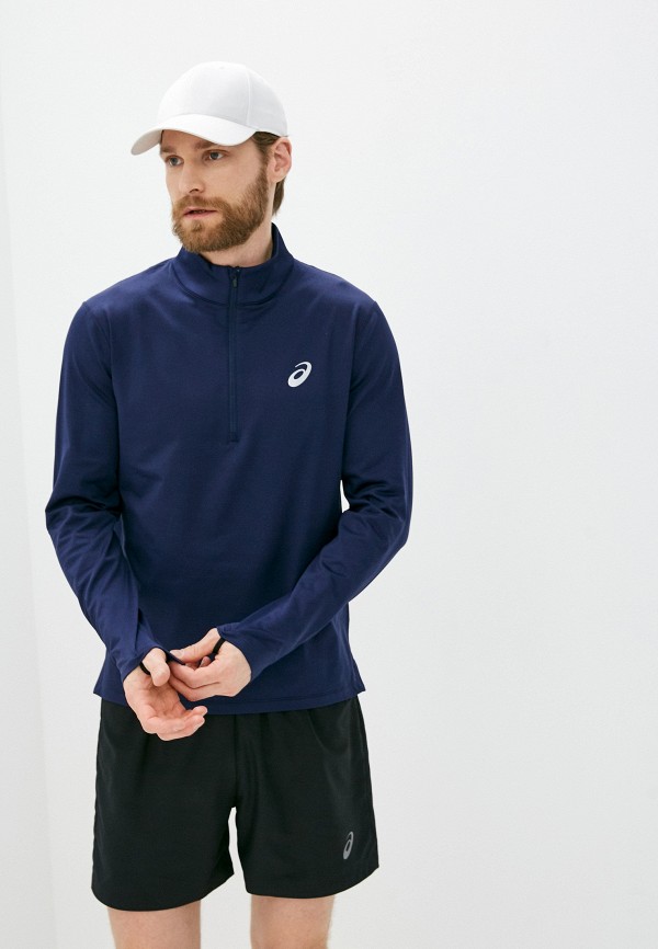 

Лонгслив спортивный ASICS, Синий, SILVER LS 1/2 ZIP WINTER TOP