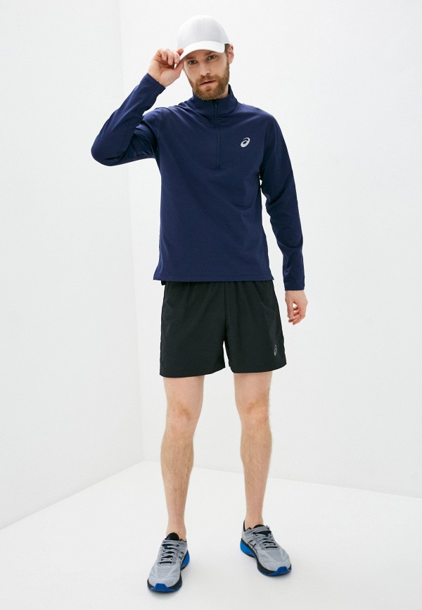 

Лонгслив спортивный ASICS, Синий, SILVER LS 1/2 ZIP WINTER TOP