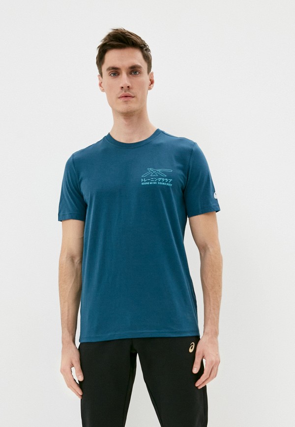 

Футболка ASICS, Бирюзовый, SMSB GRAPHIC TEE II