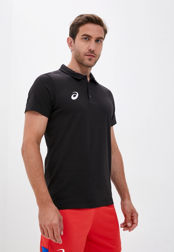 

Поло ASICS, Черный, MAN POLO