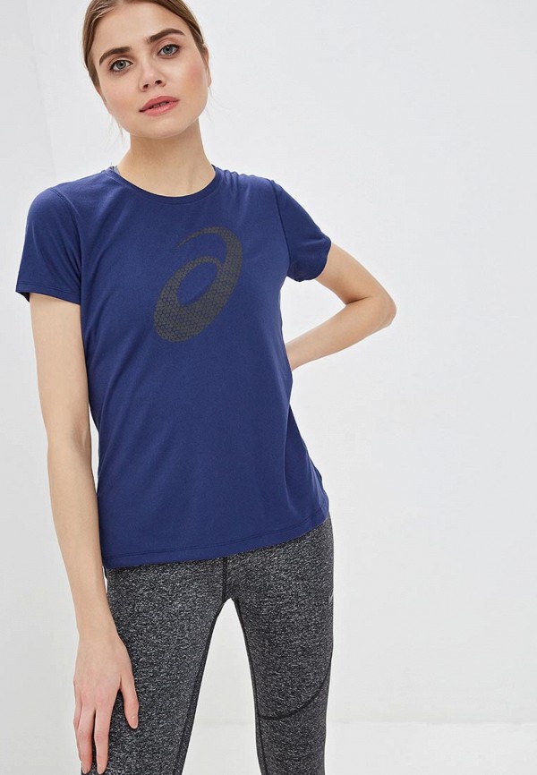 

Футболка спортивная ASICS, SILVER SS TOP #2 GRAPHIC, Синий