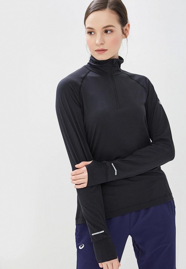 

Лонгслив спортивный ASICS, THERMOPOLIS LS 1/2 ZIP, Черный