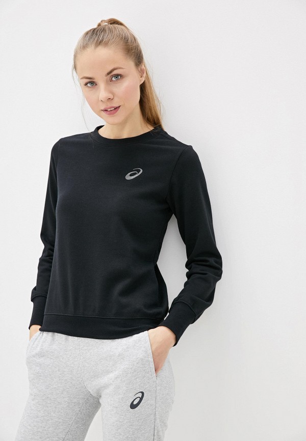 

Свитшот ASICS, Черный, ASICS CHEST LOGO CREW