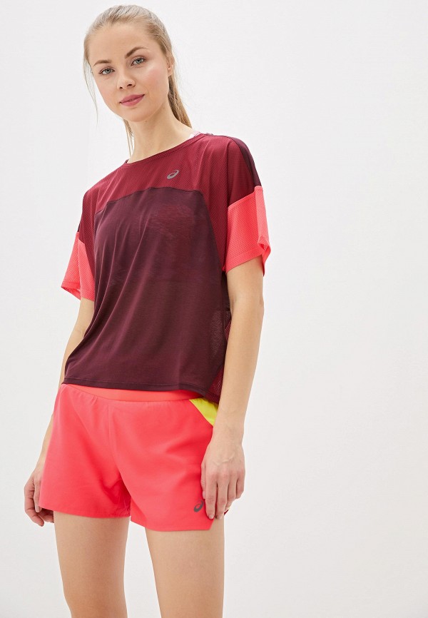 

Футболка спортивная ASICS, Бордовый, STYLE TOP