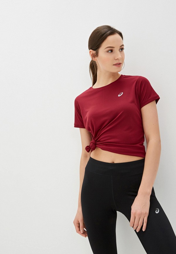

Футболка спортивная ASICS, Бордовый, SILVER SS TOP