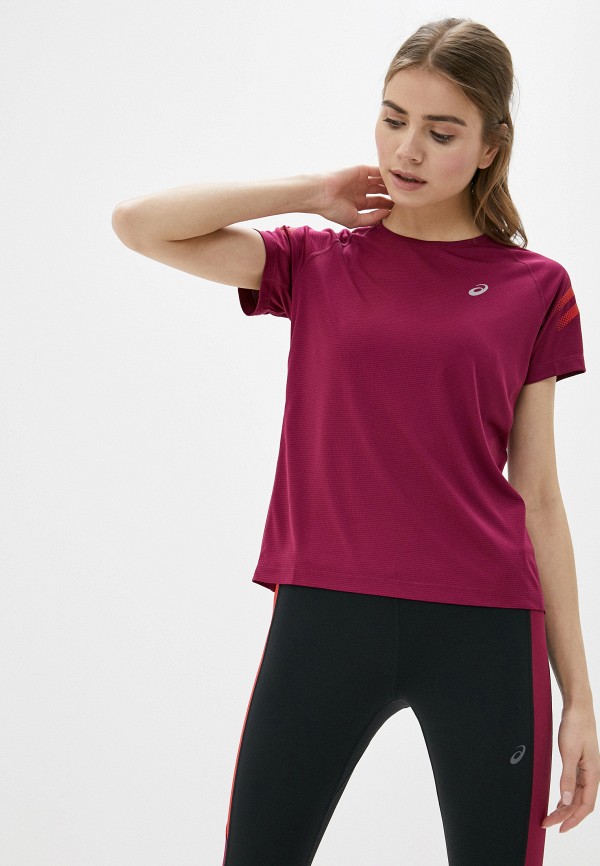 

Футболка спортивная ASICS, Бордовый, SILVER ICON TOP