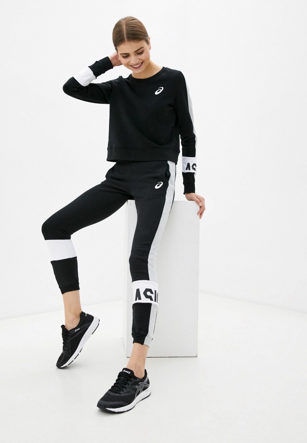 

Свитшот ASICS, Черный, COLORBLOCK CREW