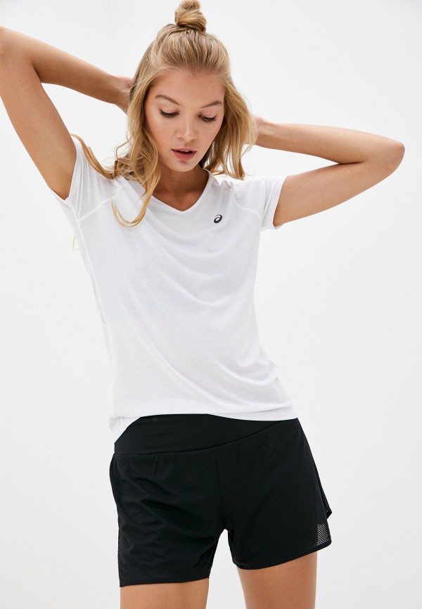 

Футболка спортивная ASICS, Белый, V-NECK SS TOP