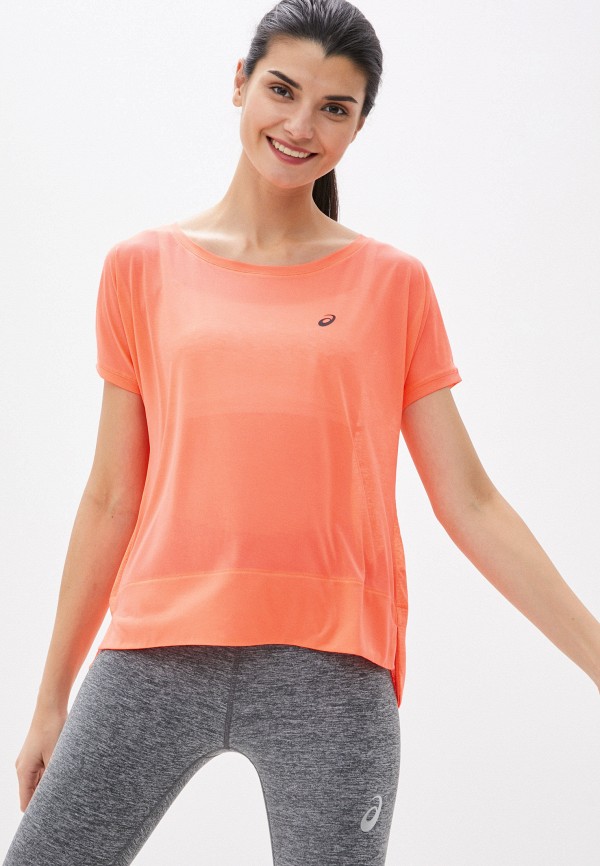 

Футболка спортивная ASICS, Коралловый, CROP TOP