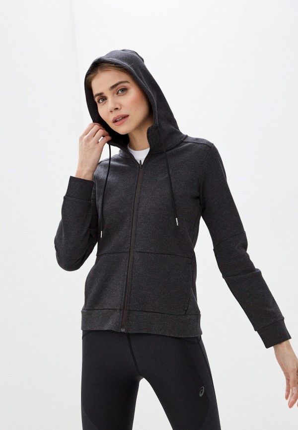 

Толстовка ASICS, Серый, TAILORED FZ HOODY