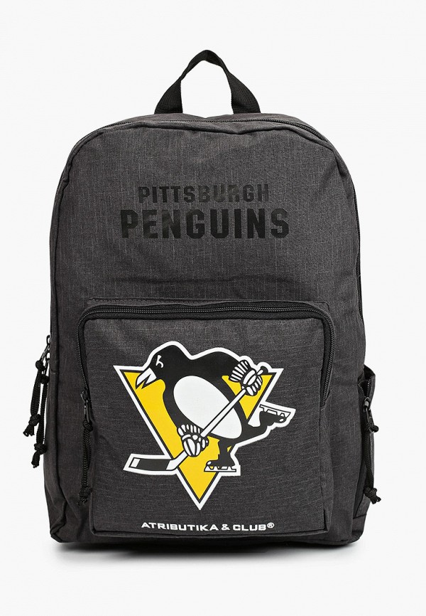 

Рюкзак Atributika & Club™, Серый, NHL Pittsburgh Penguins