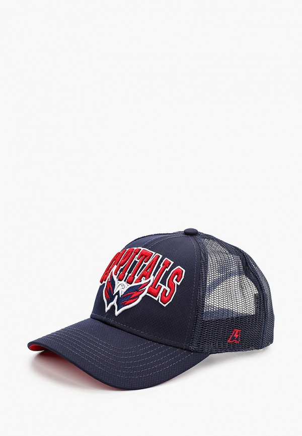 

Бейсболка Atributika & Club™, Синий, Washington Capitals