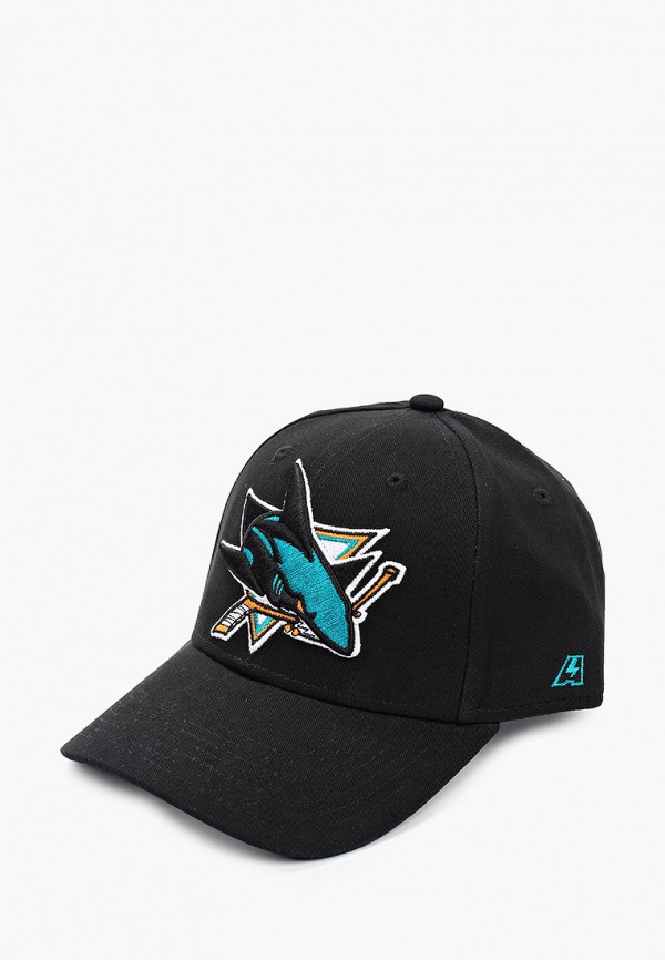 

Бейсболка Atributika & Club™, Черный, San Jose Sharks